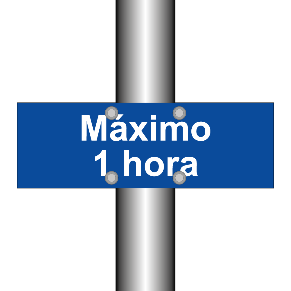 Máximo 1 hora