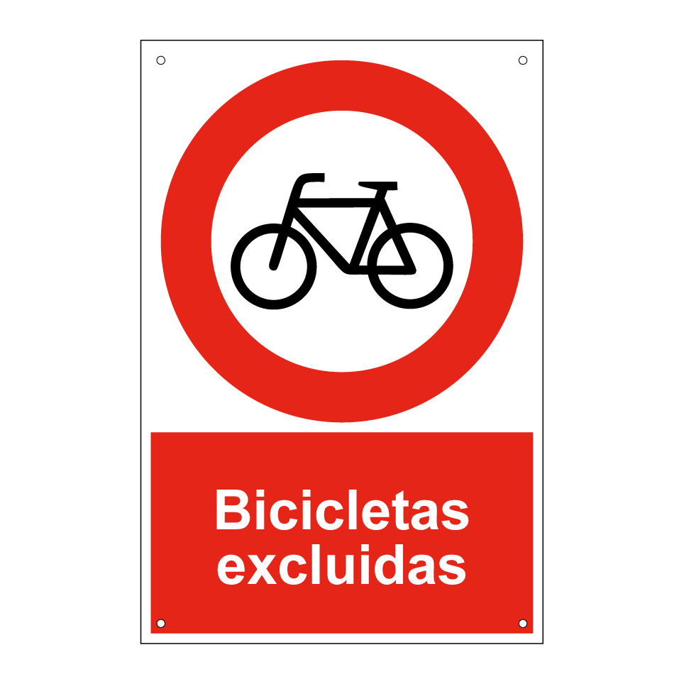 Bicicletas excluidas