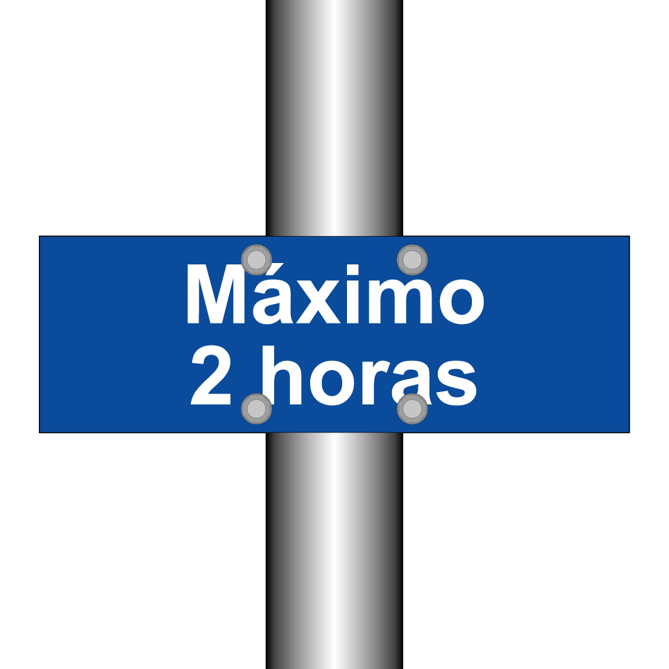Máximo 2 horas