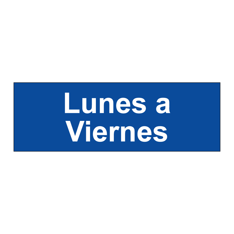 Lunes a Viernes