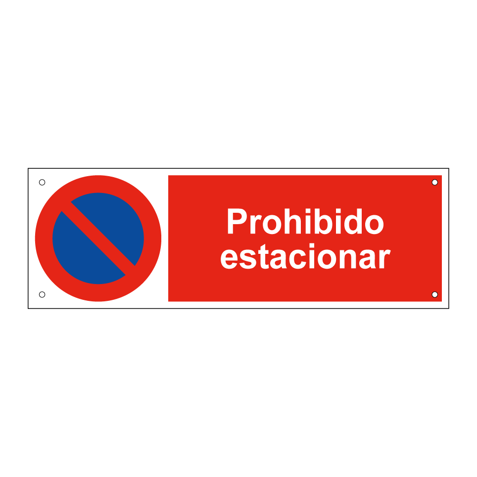Prohibido estacionar