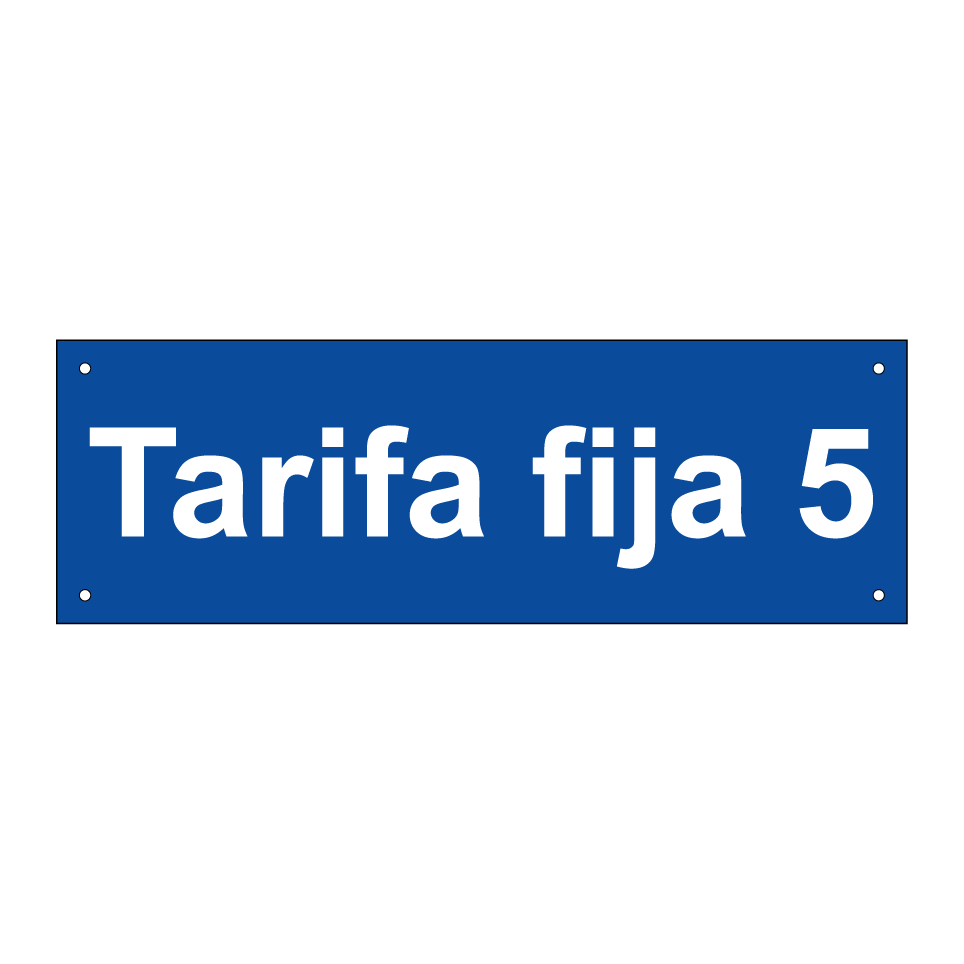 Tarifa fija 5