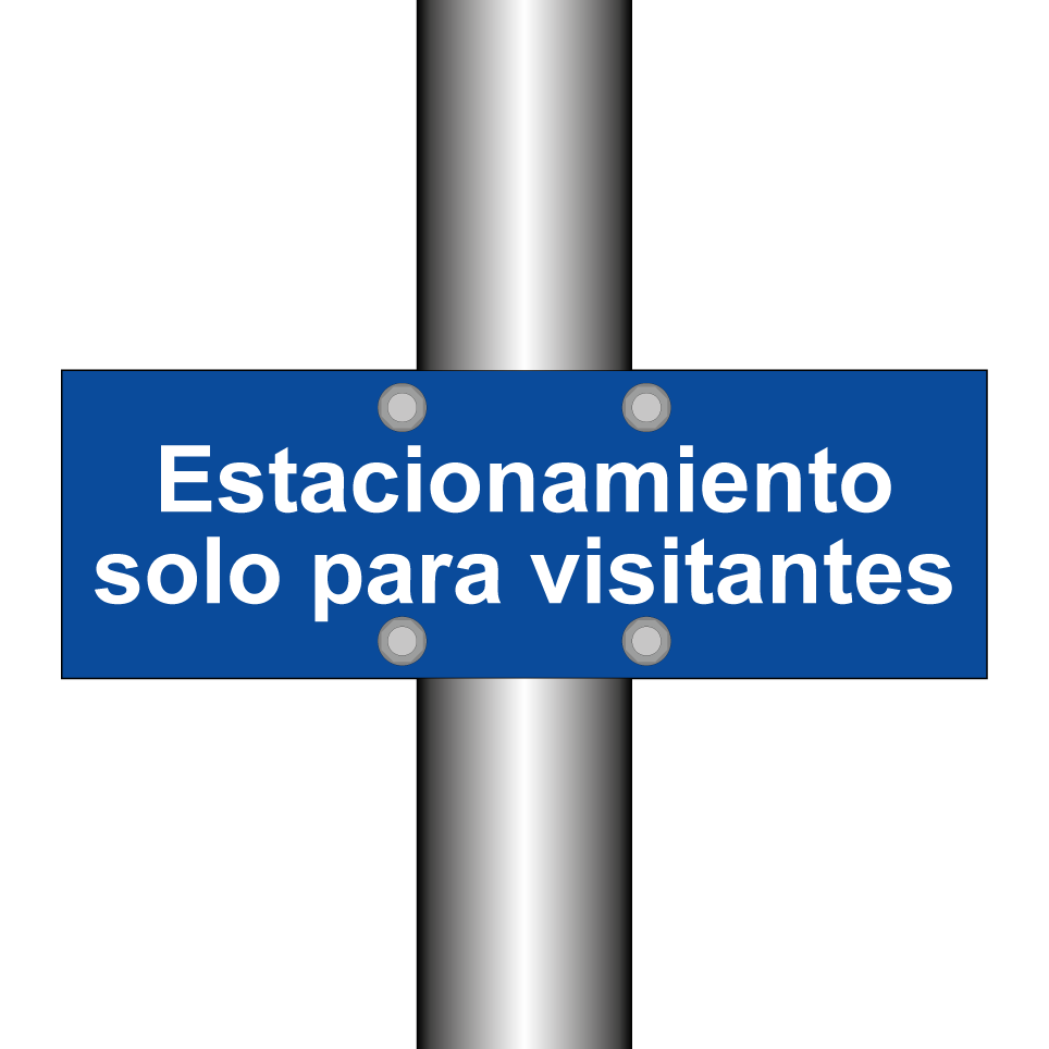 Estacionamiento solo para visitantes