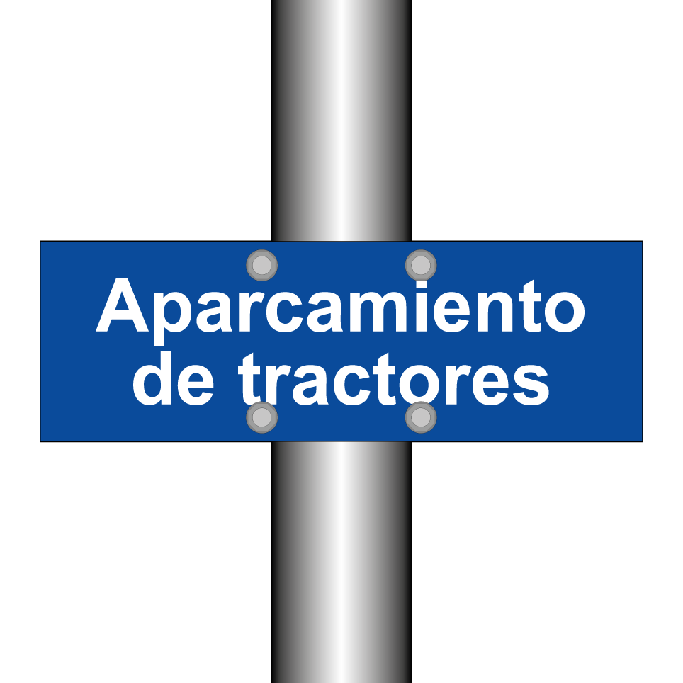 Aparcamiento de tractores