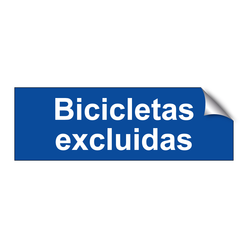 Bicicletas excluidas