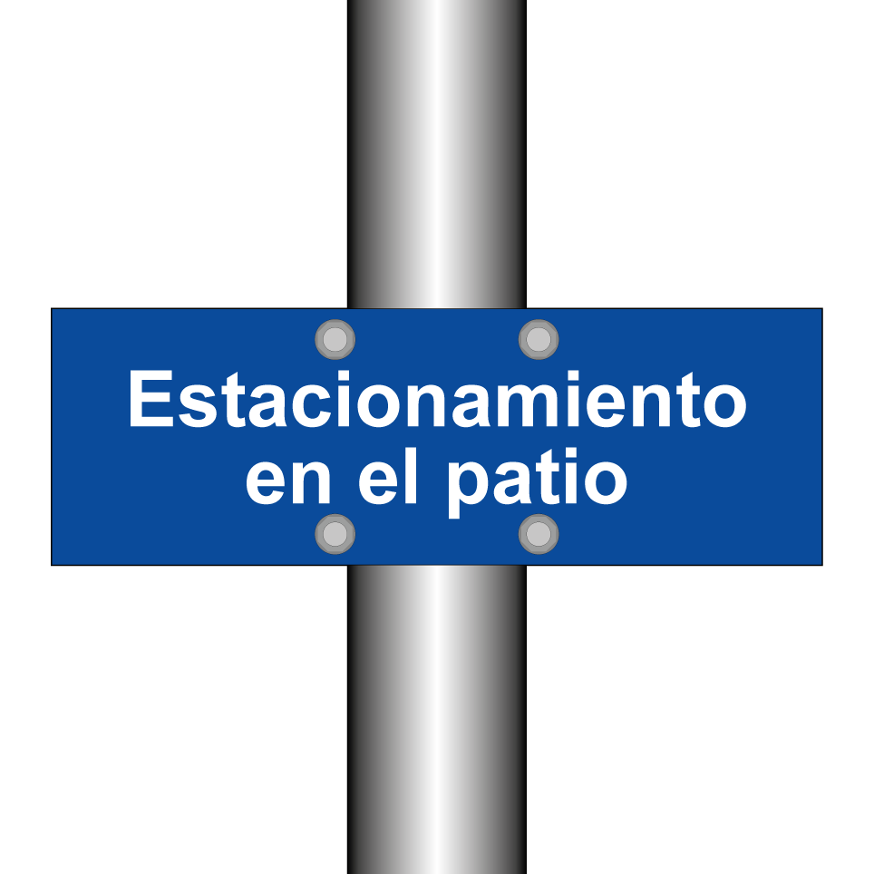Estacionamiento en el patio