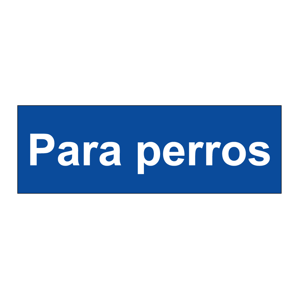 Para perros