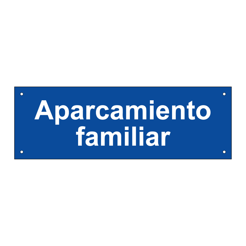 Aparcamiento familiar