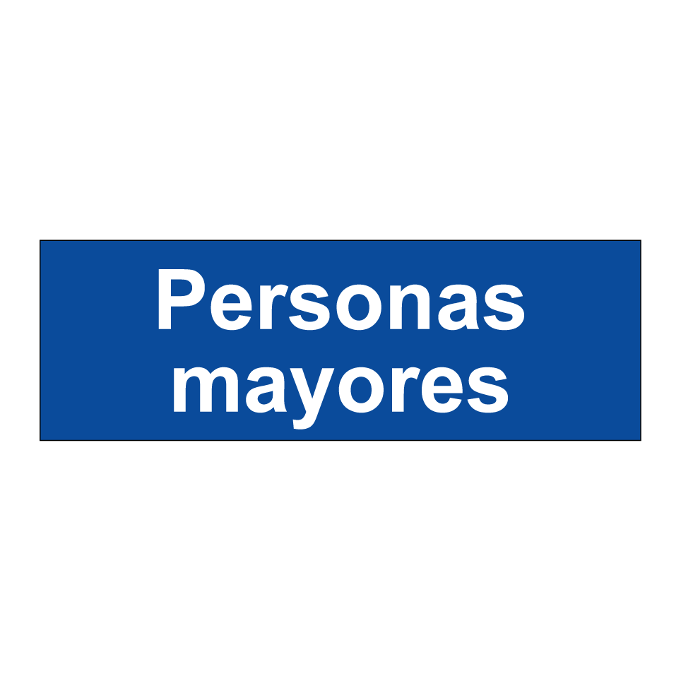 Personas mayores