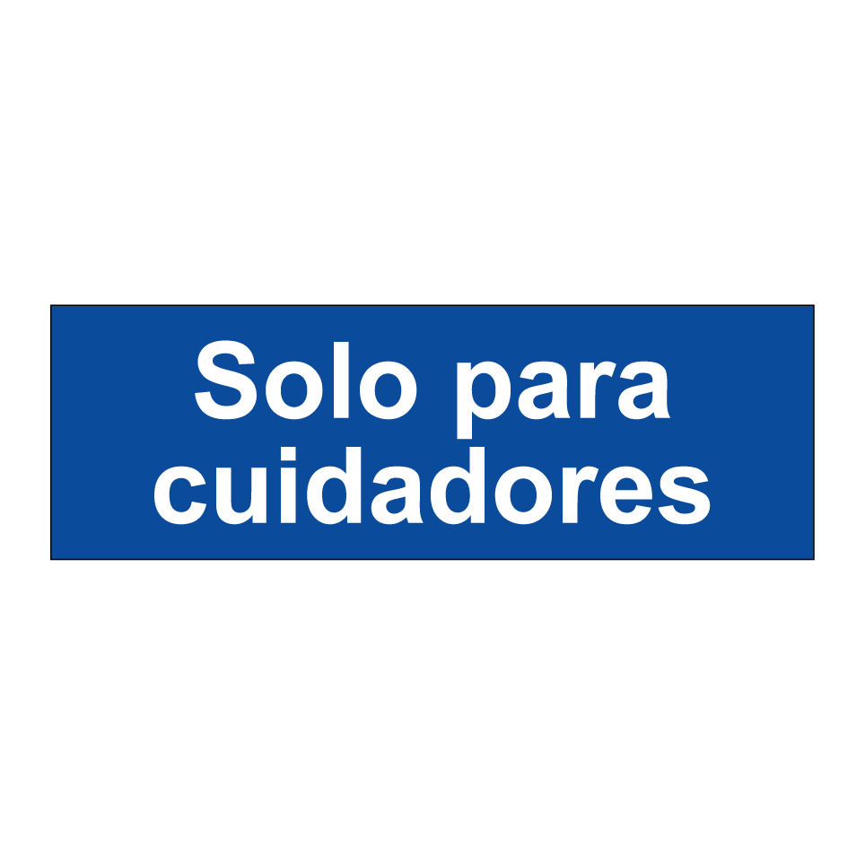 Solo para cuidadores