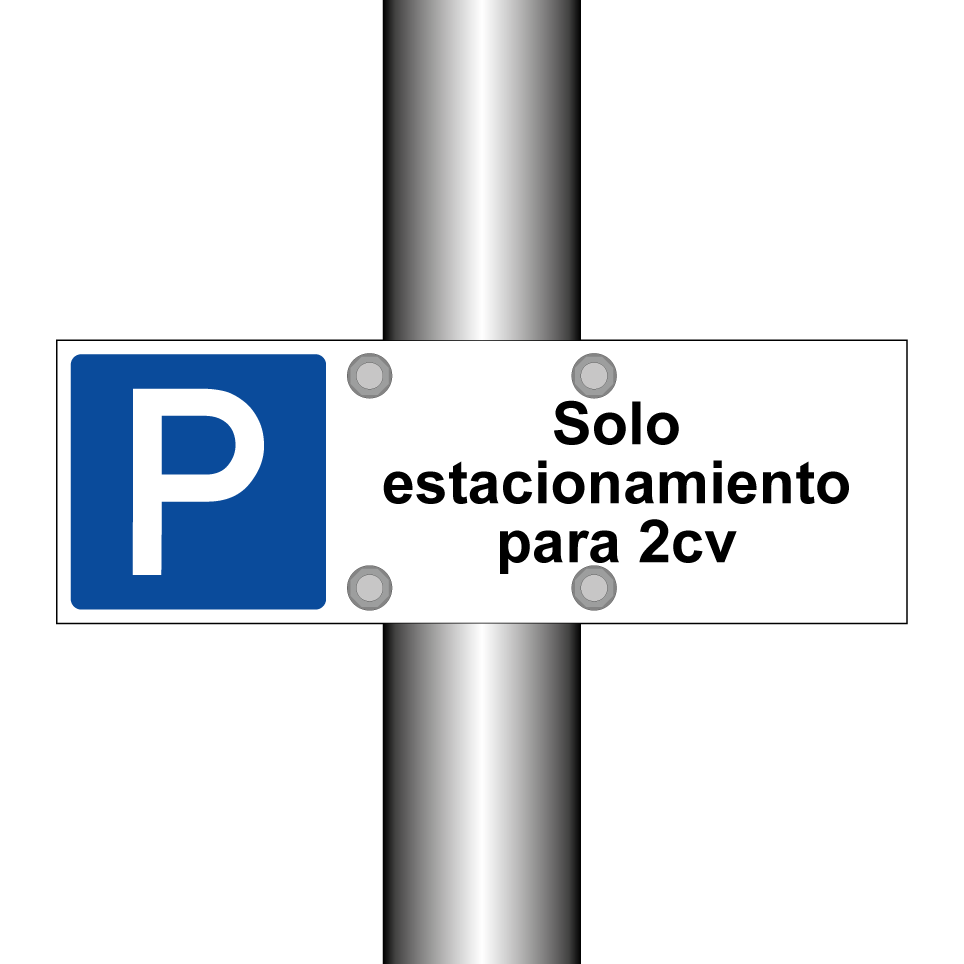 Solo estacionamiento para 2cv