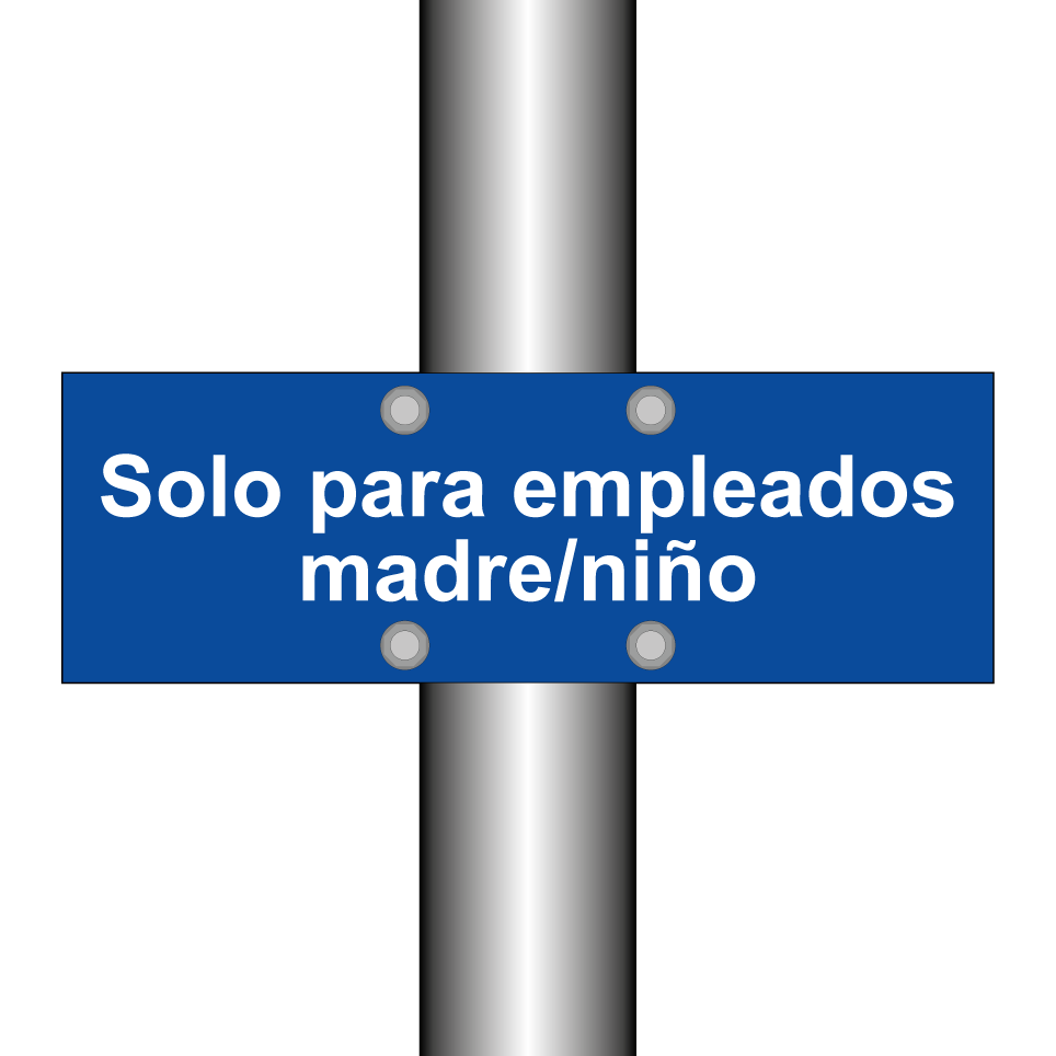 Solo para empleados madre/niño