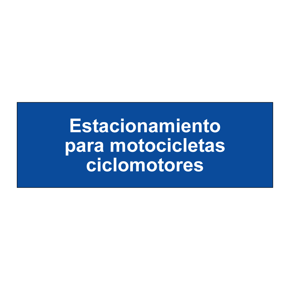 Estacionamiento para motocicletas/ciclomotores