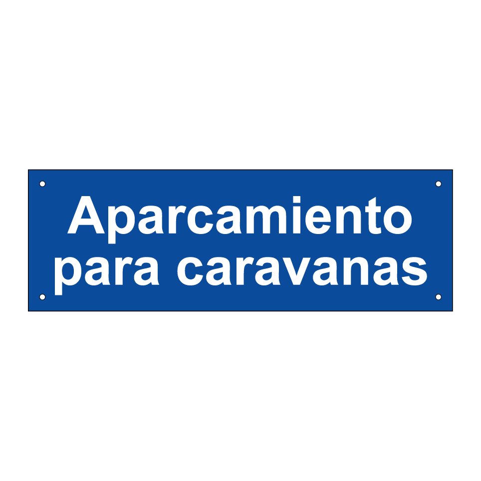 Aparcamiento para caravanas
