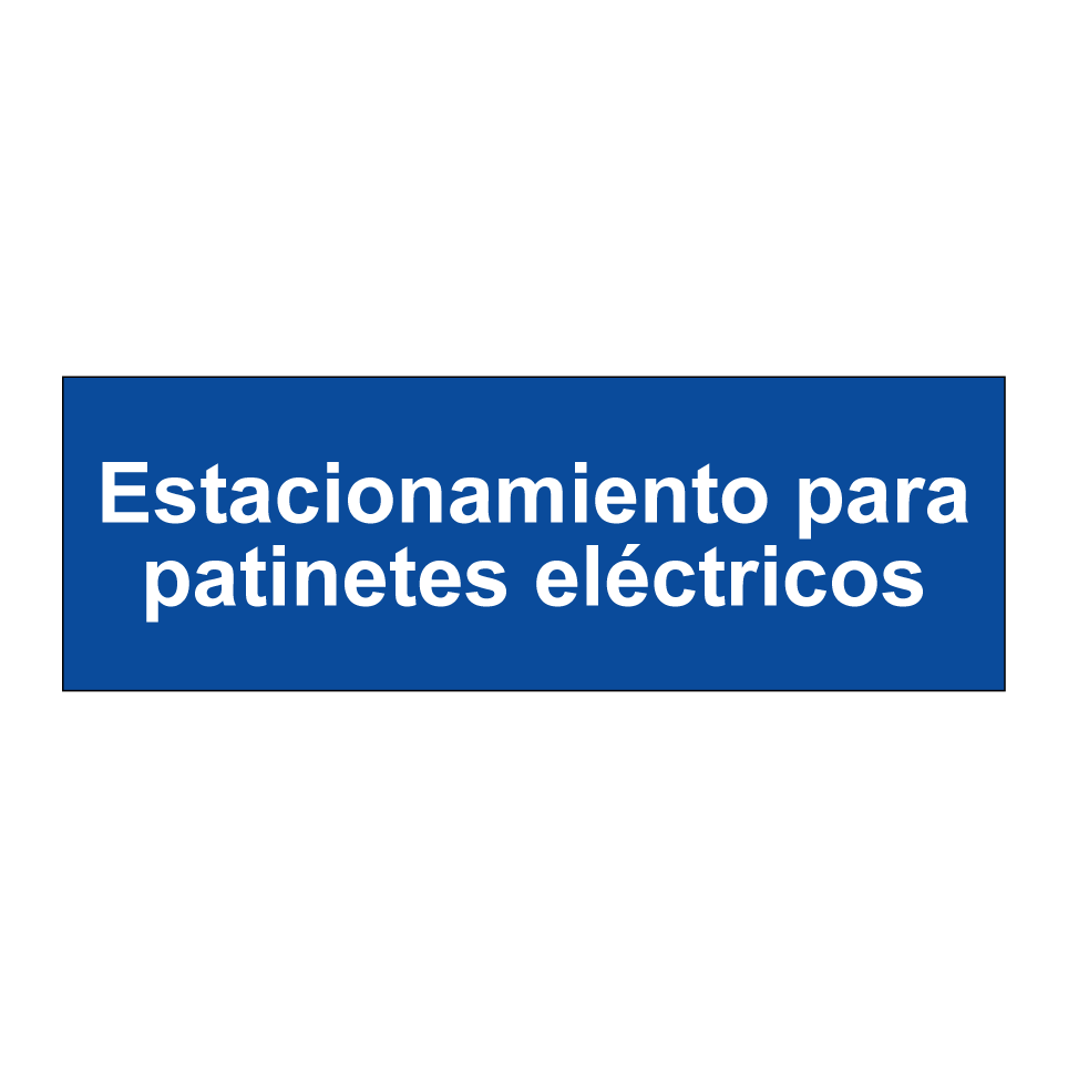Estacionamiento para patinetes eléctricos