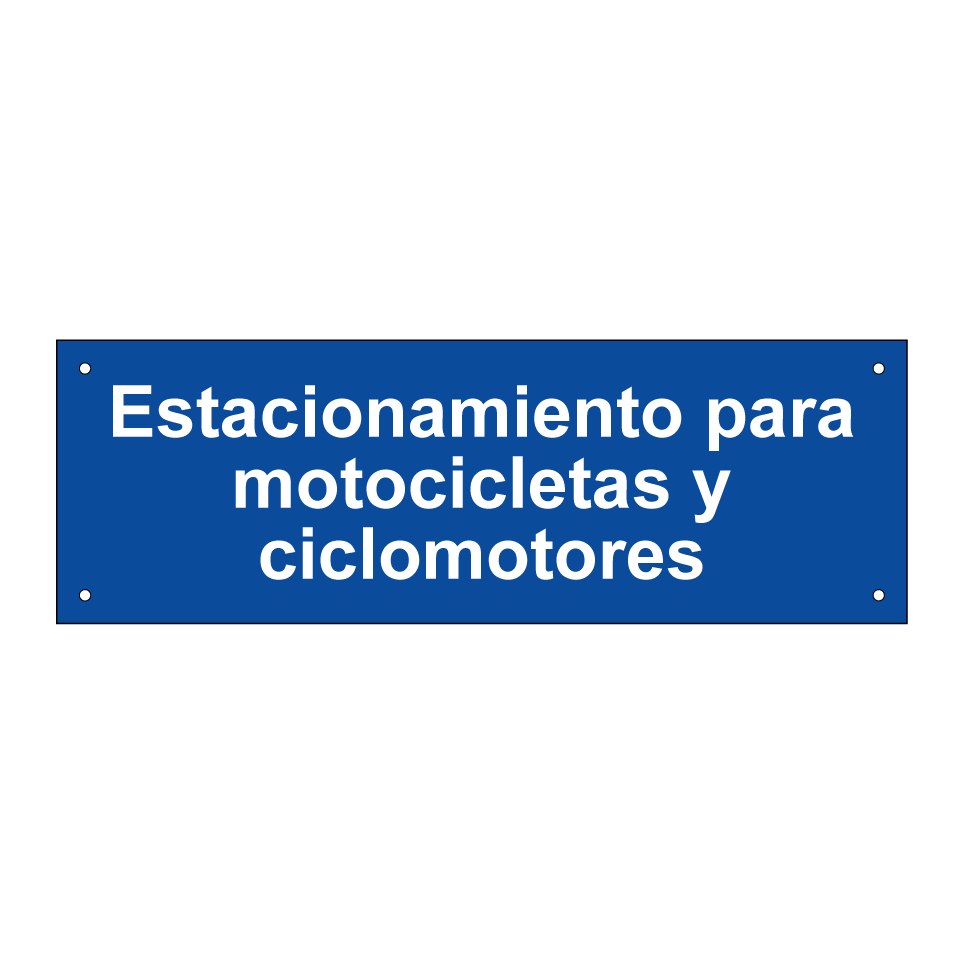 Estacionamiento para motocicletas y ciclomotores