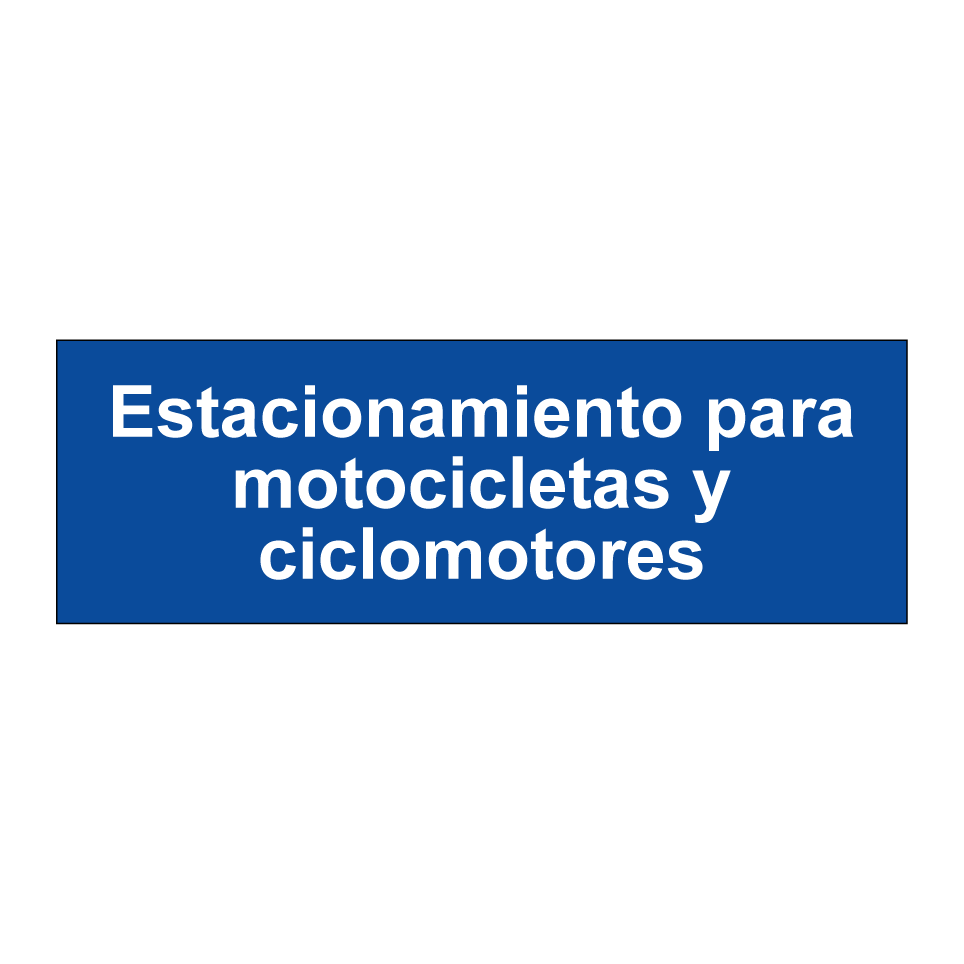 Estacionamiento para motocicletas y ciclomotores