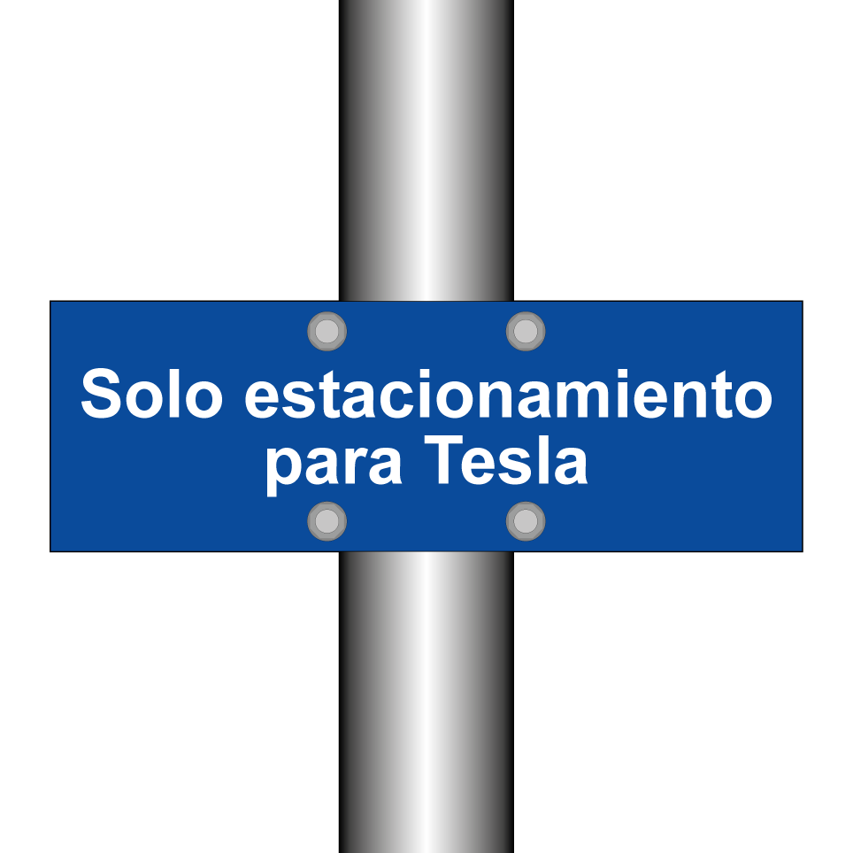 Solo estacionamiento para Tesla