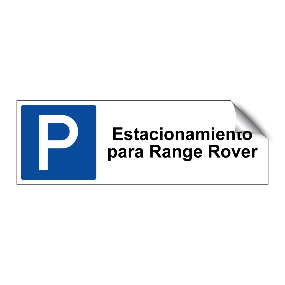 Estacionamiento para Range Rover