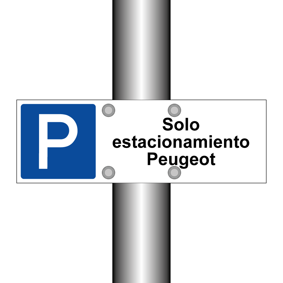Solo estacionamiento Peugeot