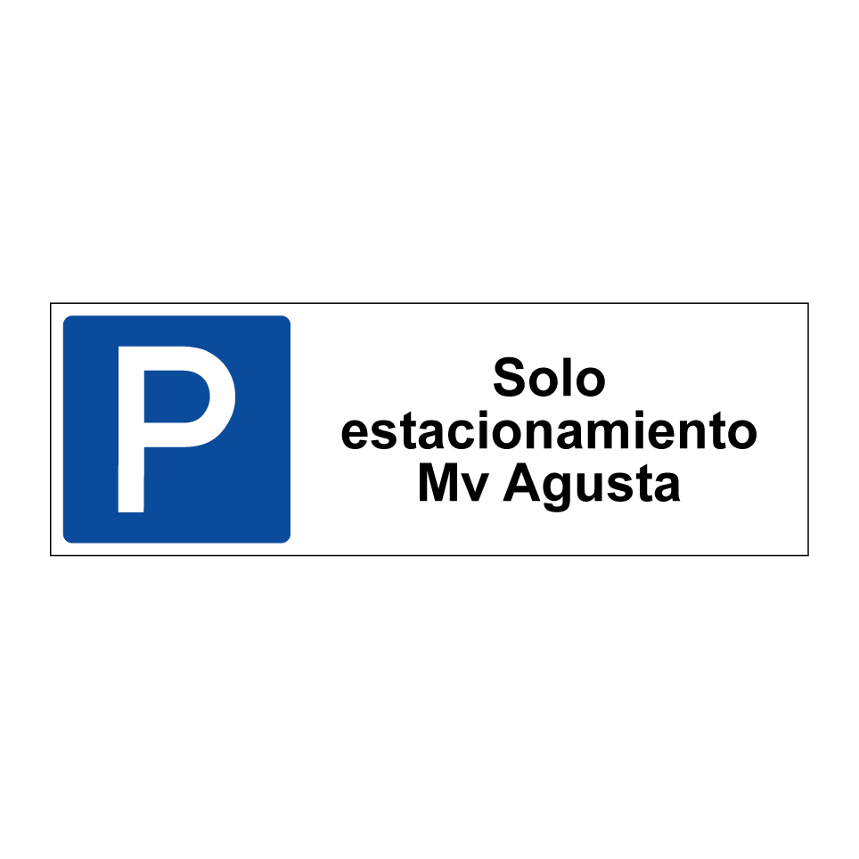 Solo estacionamiento Mv Agusta
