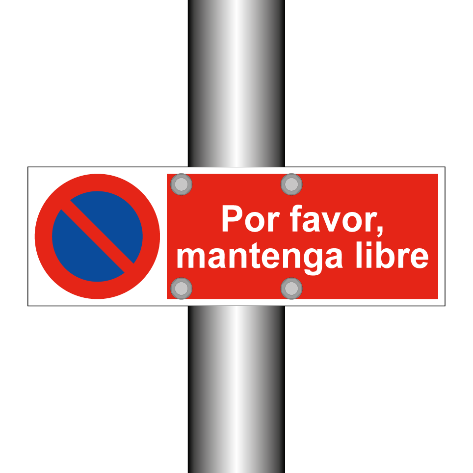 Por favor, mantenga libre