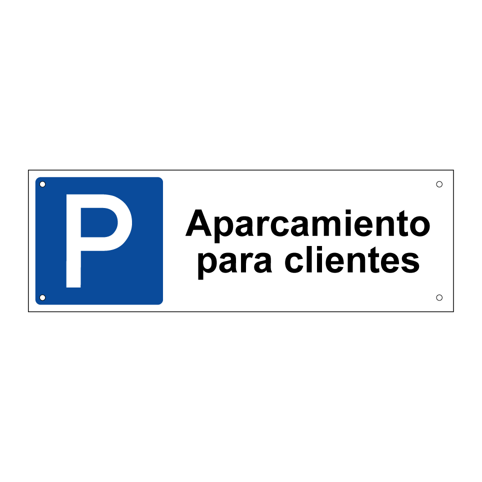 Aparcamiento para clientes