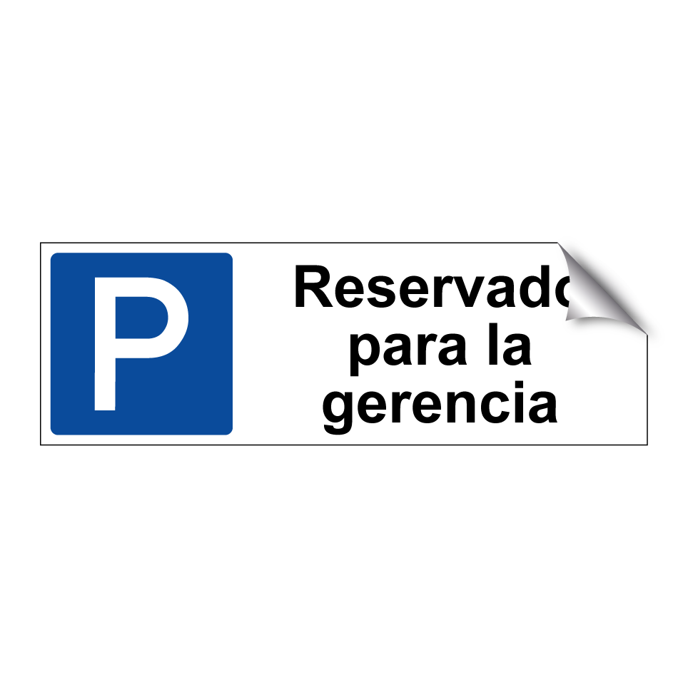 Reservado para la gerencia