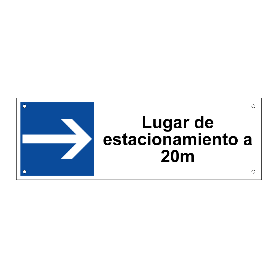 Lugar de estacionamiento a 20m