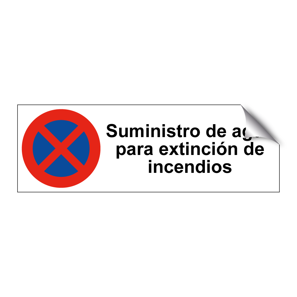 Suministro de agua para extinción de incendios