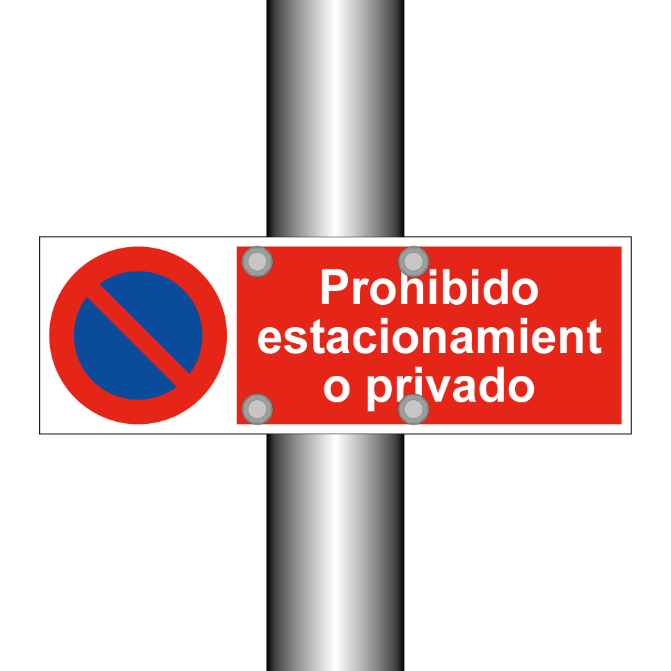Prohibido estacionamiento privado