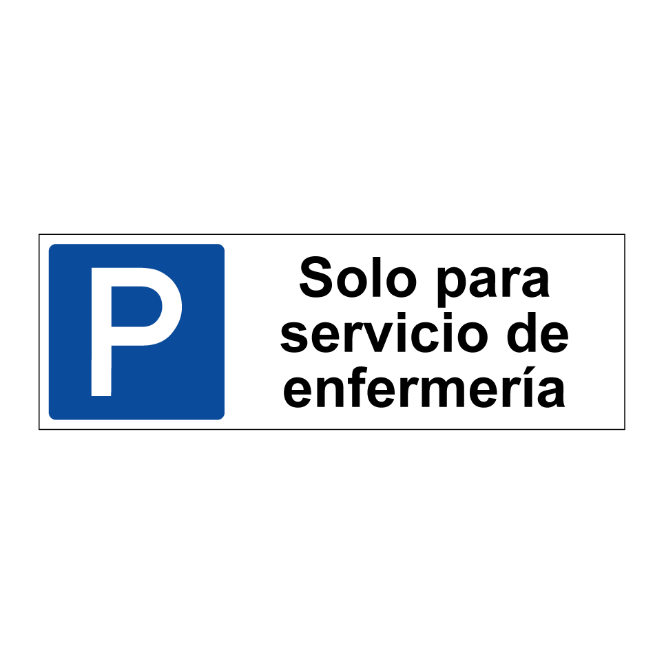 Solo para servicio de enfermería