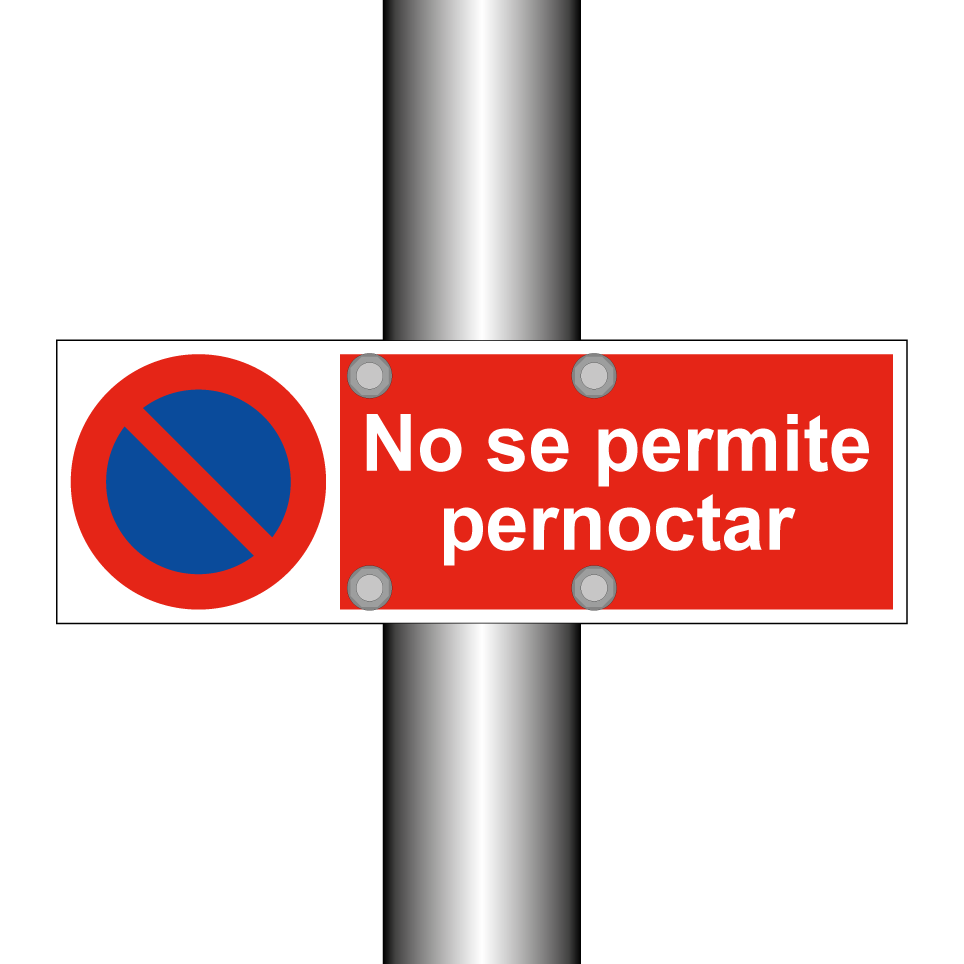 No se permite pernoctar