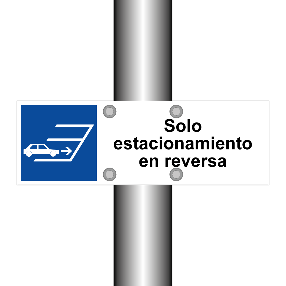 Solo estacionamiento en reversa