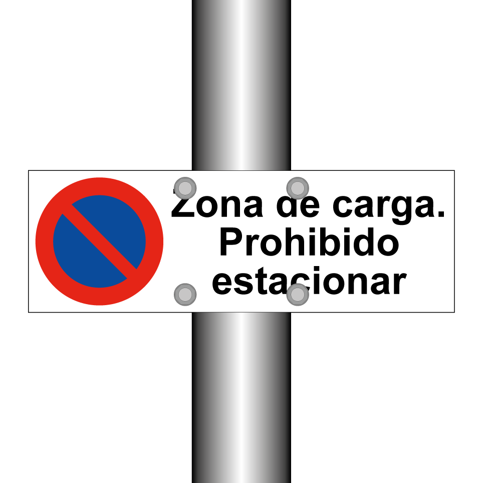 Zona de carga. Prohibido estacionar