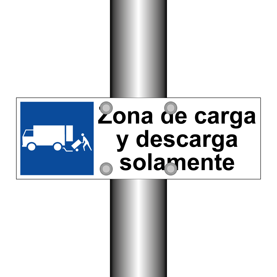 Zona de carga y descarga solamente
