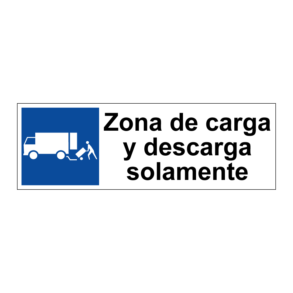 Zona de carga y descarga solamente