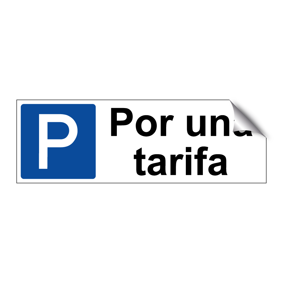 Por una tarifa