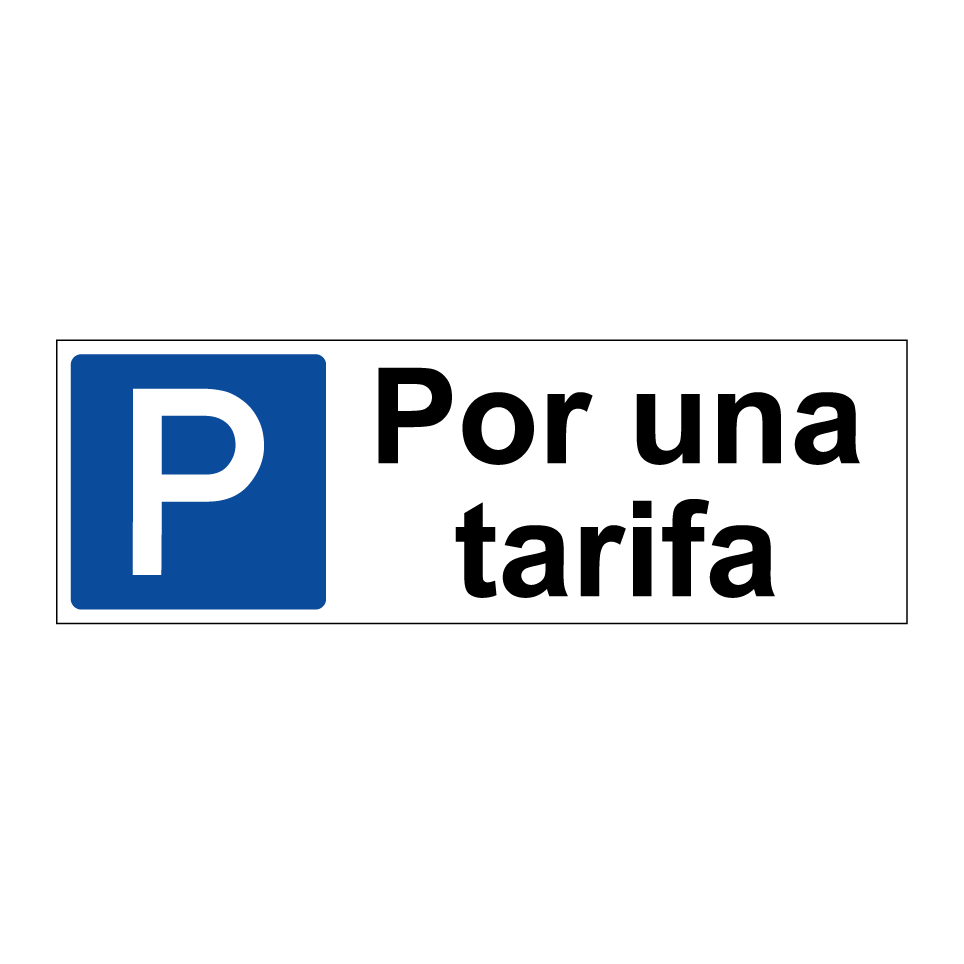 Por una tarifa