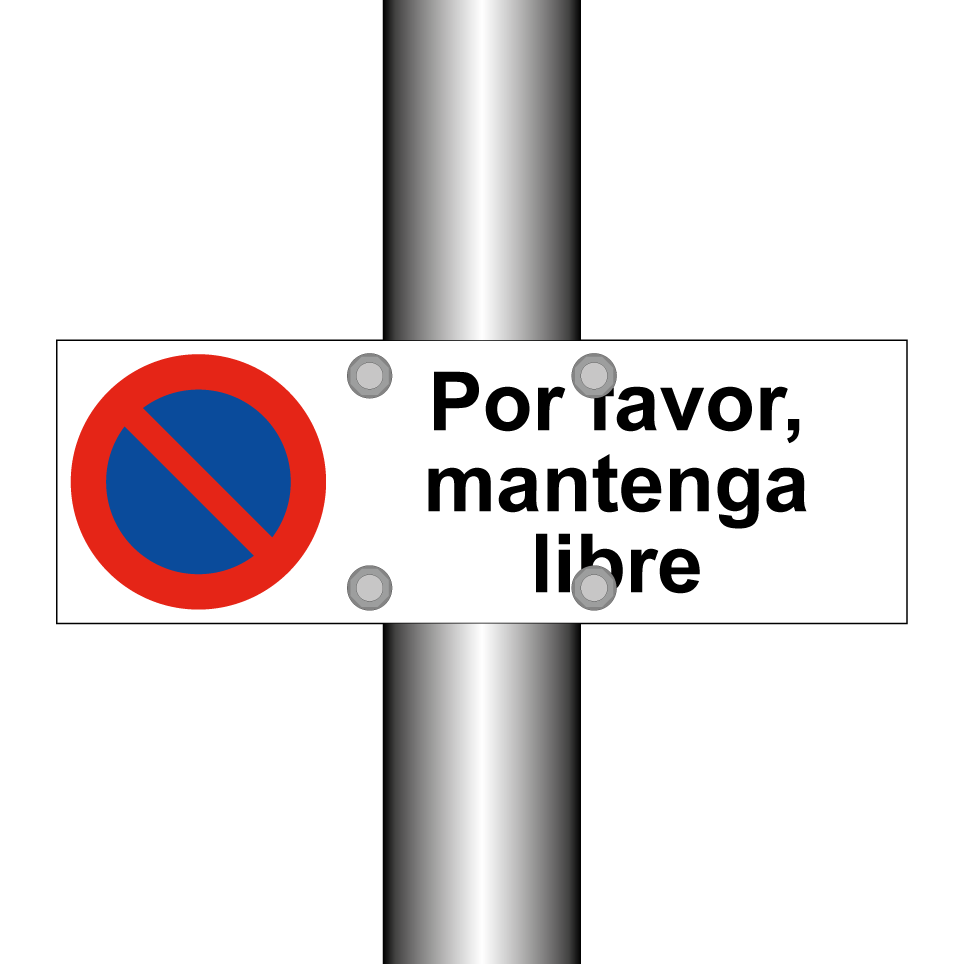 Por favor, mantenga libre