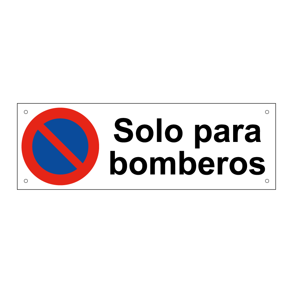 Solo para bomberos