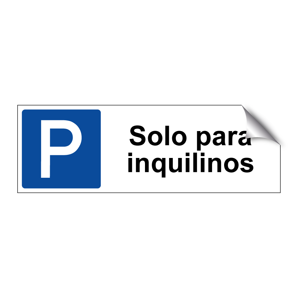 Solo para inquilinos