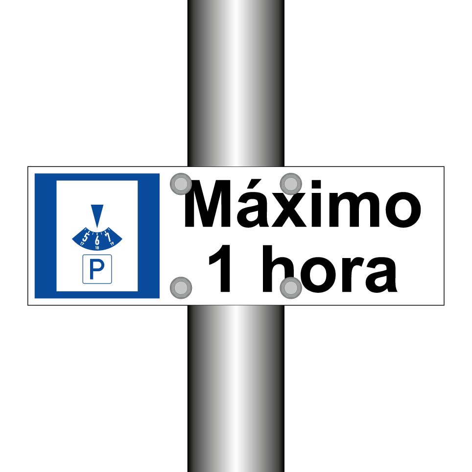 Máximo 1 hora