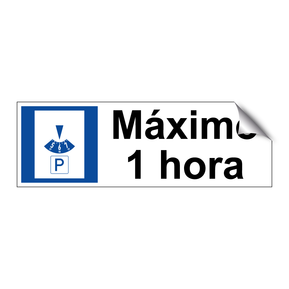 Máximo 1 hora
