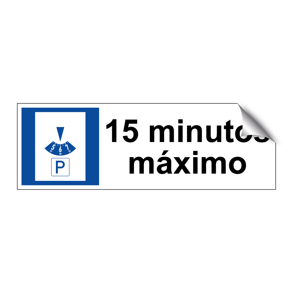 15 minutos máximo