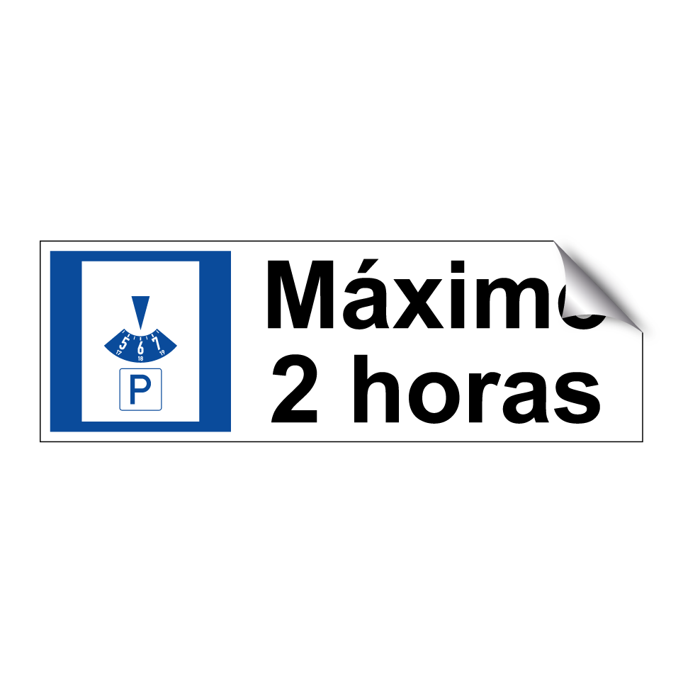 Máximo 2 horas