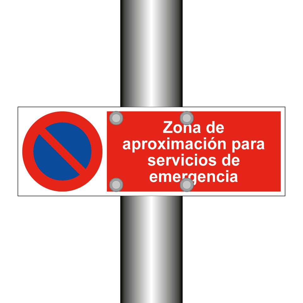 Zona de aproximación para servicios de emergencia