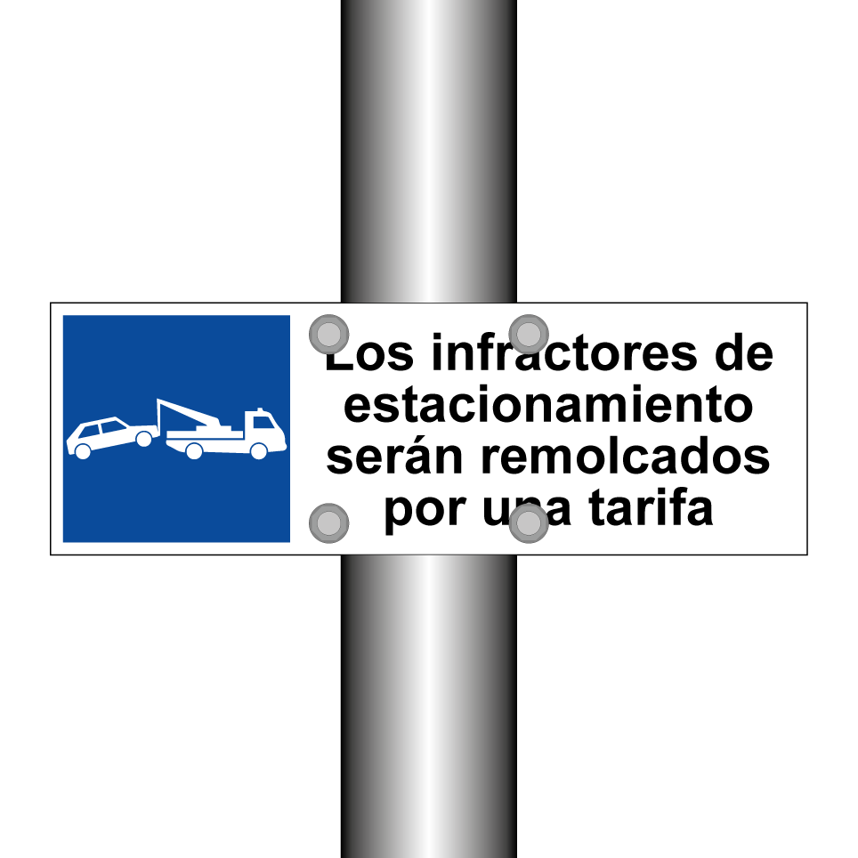 Los infractores de estacionamiento serán remolcados por una tarifa