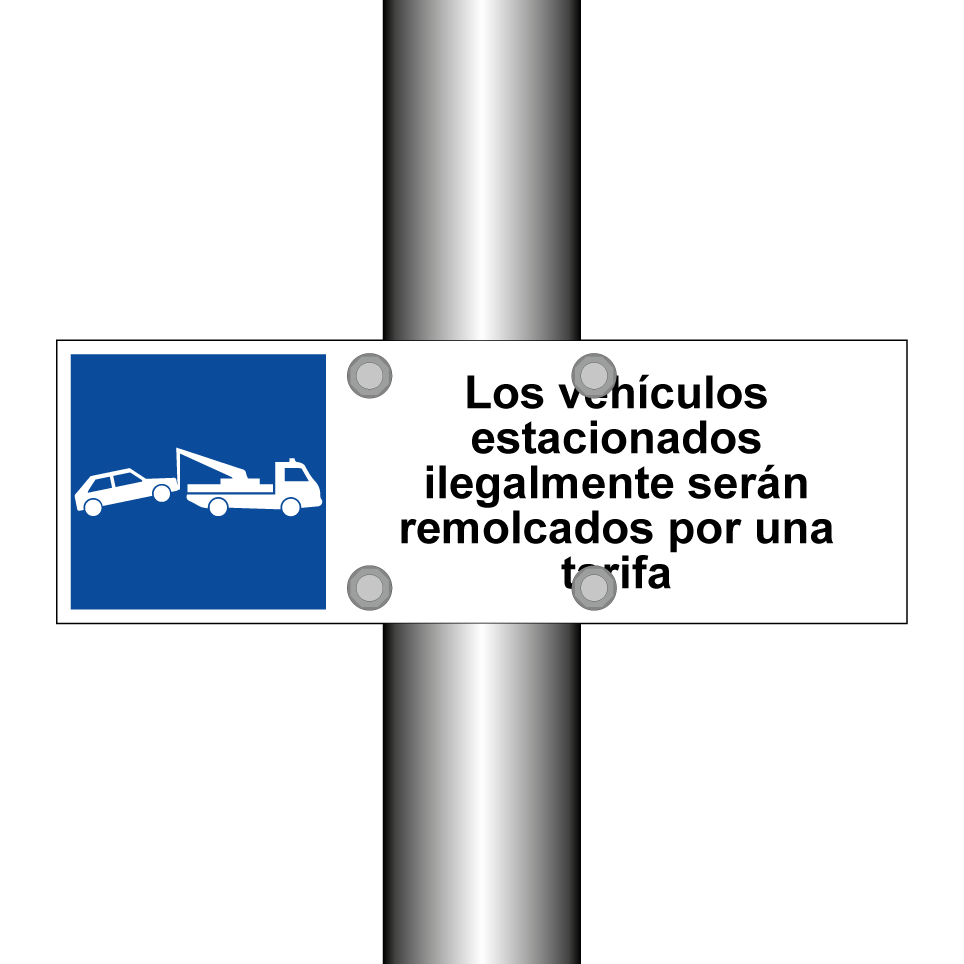 Los vehículos estacionados ilegalmente serán remolcados por una tarifa