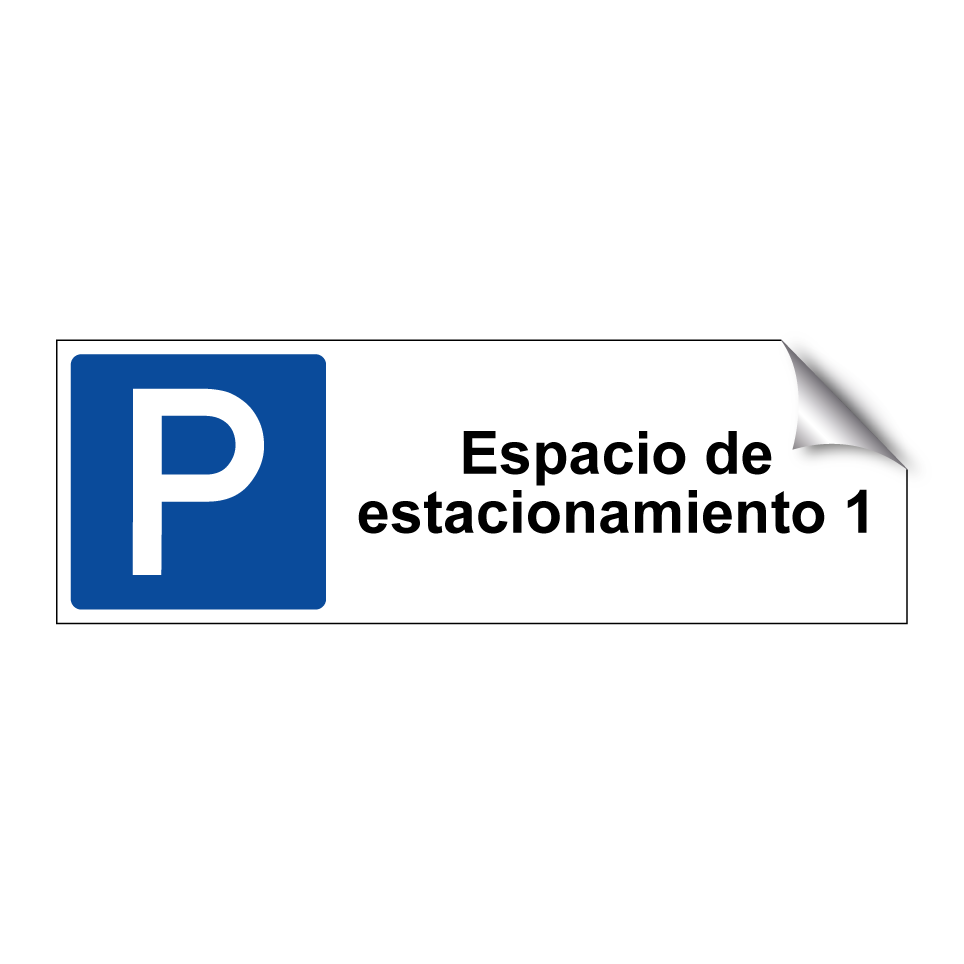 Espacio de estacionamiento 1